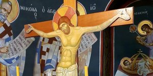 Ο Εσταυρωμένος Ιησούς του Φώτη Κόντογλου 