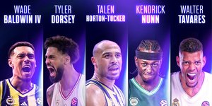 Η δεύτερη καλύερη πεντάδα της Euroleague