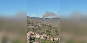 Φωτιά στις Καρυές Λακωνίας