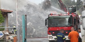 Φωτιά εργοστάσιο ανακύκλωσης