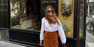 Το suede δεν είναι μόνο για χειμώνα -Η φούστα από Massimo Dutti αλλάζει τους κανόνες