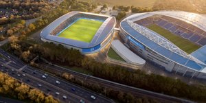 Η μακέτα του νέου σταδίου της Μπράιτον