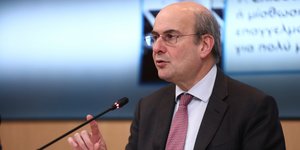 Ο αντιπρόεδρος της κυβέρνησης, Κωστής Χατζηδάκης 