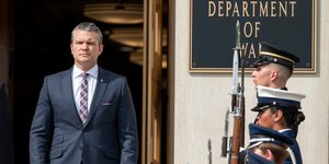 Ο υπουργός Άμυνας των ΗΠΑ, Πιτ Χέγκσεθ