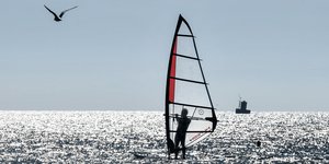 Ηλιόλουστος καιρός, θάλασσα