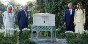 Στον Λευκό Οίκο το βασιλικό ζεύγος 