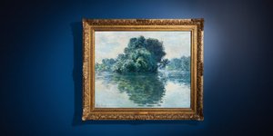 «Les Iles de Port-Villez» (1897), αποτυπώνει τον Σηκουάνα κοντά στο Ζιβερνί