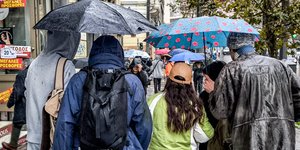 Βροχερός καιρός στην Αθήνα