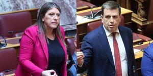 Ζωή Κωνσταντοπούλου και Δημήτρης Καιρίδης