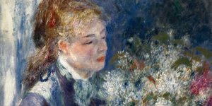 Pierre-Auguste Renoir «La femme aux lilas» (Πορτρέτο της Nini Lopez)