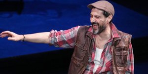 Ο Κώστας Φαλελάκης σε παλαιότερη παράσταση του Εθνικού Θεάτρου