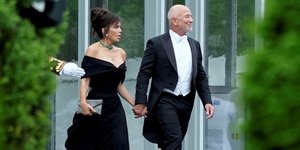 Λόρεν Σάντσεζ και Τζεφ Μπέζος στον Λευκό Οίκο