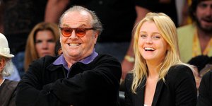 Ο Τζακ Νίκολσον με τη κόρη του Λορέιν το 2010