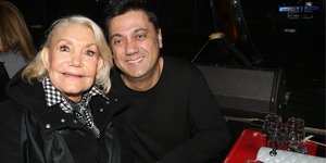 Η Μαρινέλλα με τον συνθέτη Γιώργο Θεοφάνους