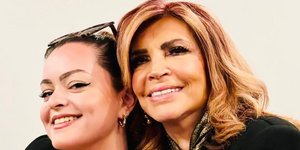 Μιμή Ντενίση με την κόρη της