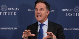 Ο γενικός γραμματέας του ΝΑΤΟ, Μαρκ Ρούτε