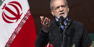 Ο πρόεδρος του Ιράν, Μασούντ Πεζεσκιάν