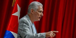 Ο Κουβανός πρόεδρος Μιγκέλ Ντίας-Κανέλ