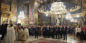 Ακολουθία της Αναστάσεως στη Μητρόπολη Αθηνών