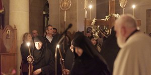  O Kυριάκος Μητσοτάκης σε νεό στα Χανιά