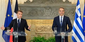 Μακρον και Μητσοτάκης