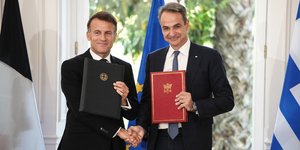 Η στρατηγική συμφωνία Ελλάδας-Γαλλίας που συνυπέγραψαν Μητσοτάκης-Μακρόν -Όσα προβλέπει, αναλυτικά οι διατάξεις