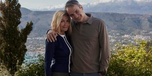 Κυριάκος Μητσοτάκης και Μαρέβα Γκραμπόφσκι Μητσοτάκη