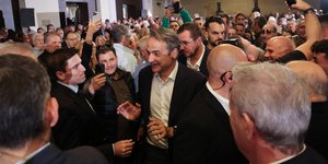 Ο Κυριάκος Μητσοτάκης στο προσυνέδριο της ΝΔ στο Ηράκλειο Κρήτης