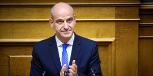 Ο Φώντας Μπαραλιάκος, βουλευτής Πιερίας της ΝΔ