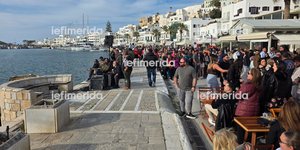 Ατελείωτο γλέντι στη Νάξο ανήμερα το Πάσχα