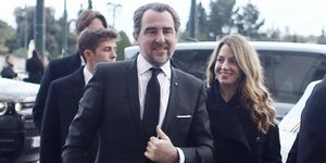 Χρυσή Βαρδινογιάννη και Νικόλαος Ντε Γκρες © NDP Photo