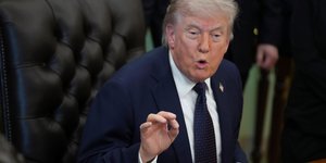 Ο πρόεδρος των ΗΠΑ Ντόναλντ Τραμπ