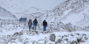 Ορειβάτες στο όρος Έβερεστ