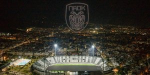 Το φαντασμαγορικό drone show του ΠΑΟΚ