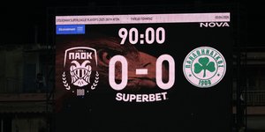 Το ταμπλό της Τούμπας μετά το ντέρμπι