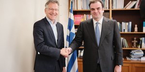 Κυριάκος Πιερρακάκης και Γερούν Ντάισελμπλουμ