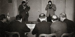 Εικονική αναπαράσταση της απονομής κυπέλλου του 1966 στην ΑΕΚ άνευ αγώνος