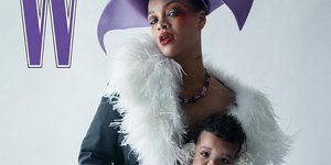 Η Ριάνα με την 7 μηνών κόρη της στο εξώφυλλο του περιοδικού W