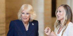 Βασίλισσα Καμίλα και Σάρα Τζέσικα Πάρκερ στη Νέα Υόρκη 