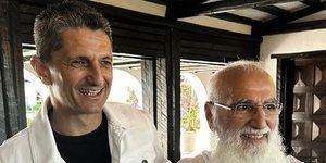 Ο Ιβάν Σαββίδης με τον Ραζβάν Λουτσέσκου