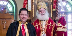 Μέγας Άρχων του Πατριαρχείου Αλεξανδρείας ο Πρύτανης του ΕΚΠΑ Καθηγητής Γεράσιμος Σιάσος