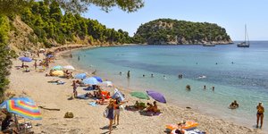 Τουρίστες στην Σκόπελο