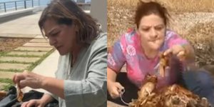 «Θες τίποτα να τσιμπήσεις;» -Η Βίκυ Σταυροπούλου αναβιώνει τη σκηνή από το «Είσαι το ταίρι μου»