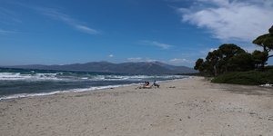 Παραλία στο Εθνικό Πάρκο Σχινιά