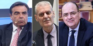 Μαργαρίτης Σχοινάς, Ευάγγελος Τουρνάς και Μακάριος Λαζαρίδης