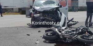 τροχαίο Κορίνθου-Πατρών