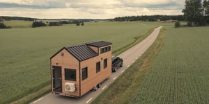 Μικροσκοπικό σπίτι τροχοβίλα