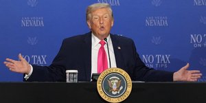 Ο Αμερικανός πρόεδρος, Ντόναλντ Τραμπ