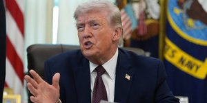 Ο πρόεδρος των ΗΠΑ, Ντόναλντ Τραμπ