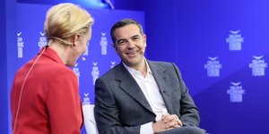 Ο Αλέξης Τσίπρας στο Forum των Δελφών